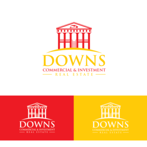 Downs Commercial & Investment Real Estate | Logo Design by Maxo-Biz