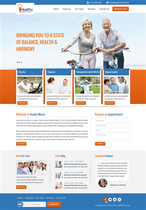 Healthy Moves Clinic helping older adults use exercise as medicine | Web Design par Sbss