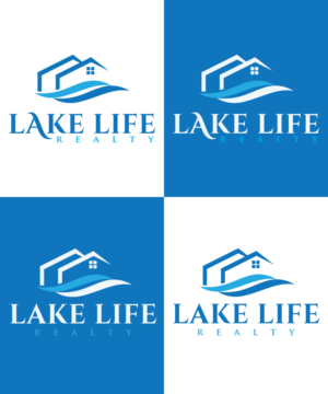 Lake Life Realty OR Lake Love Realty  | Logo Design by larismanis