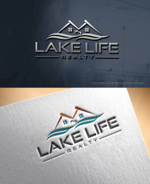 Lake Life Realty OR Lake Love Realty  | Logo Design by graphicevolution