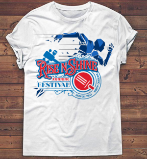 T-shirt for the Rise 'n Shine Running Festival | T-Shirt-Design von creative gravity
