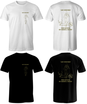 Lady Sportsmen  apparel company needs a T-Shirt Designs | T-shirt Design by jamesmccue1