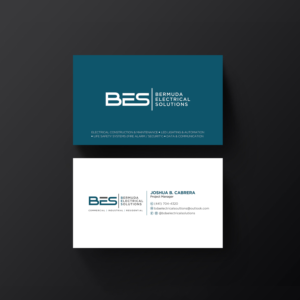 Business Card Design by Designers Hub for Bermuda Electrical Solutions  | Design: #23730659