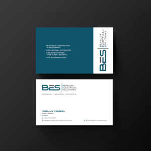 Business Card Design by Designers Hub for Bermuda Electrical Solutions  | Design: #23731039