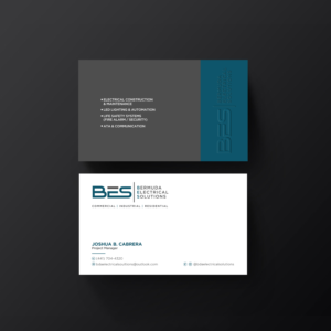 Business Card Design by Designers Hub for Bermuda Electrical Solutions  | Design: #23731042