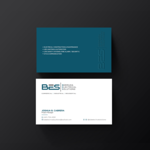 Business Card Design by Designers Hub for Bermuda Electrical Solutions  | Design: #23731109
