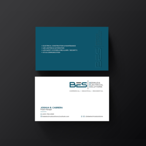Business Card Design by Designers Hub for Bermuda Electrical Solutions  | Design: #23731199
