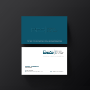 Business Card Design by Designers Hub for Bermuda Electrical Solutions  | Design: #23731203