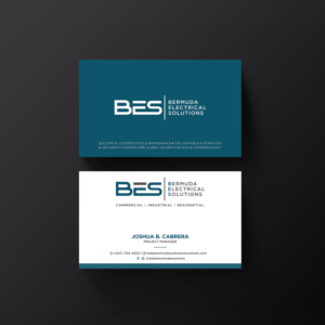 Business Card Design by Designers Hub for Bermuda Electrical Solutions  | Design: #23731221
