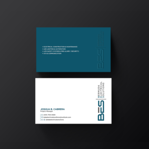 Business Card Design by Designers Hub for Bermuda Electrical Solutions  | Design: #23731405