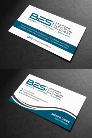 Business Card Design by INDIAN_Ashok for Bermuda Electrical Solutions  | Design: #23727091