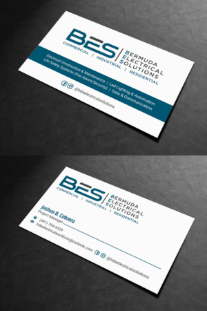 Business Card Design by INDIAN_Ashok for Bermuda Electrical Solutions  | Design: #23727094