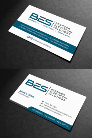 Business Card Design by INDIAN_Ashok for Bermuda Electrical Solutions  | Design: #23727096