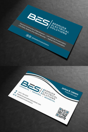 Business Card Design by INDIAN_Ashok for Bermuda Electrical Solutions  | Design: #23727097
