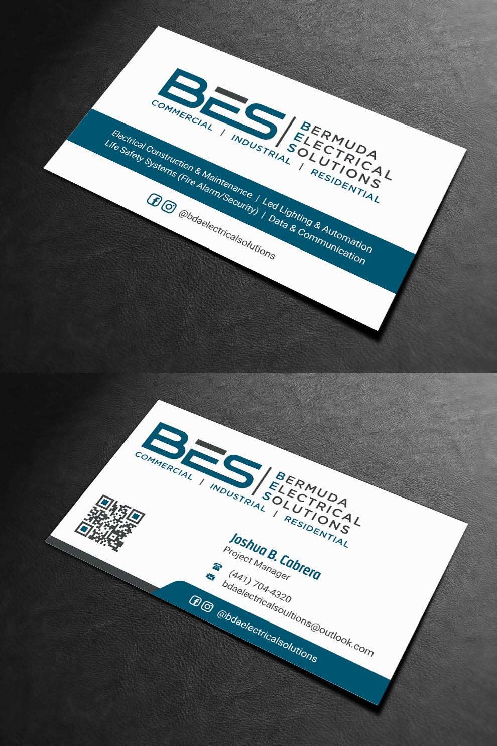 Business Card Design by INDIAN_Ashok for Bermuda Electrical Solutions  | Design #23727098