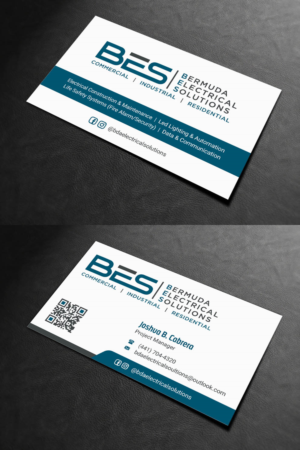 Business Card Design by INDIAN_Ashok for Bermuda Electrical Solutions  | Design: #23727098