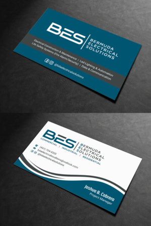 Business Card Design by INDIAN_Ashok for Bermuda Electrical Solutions  | Design: #23727102