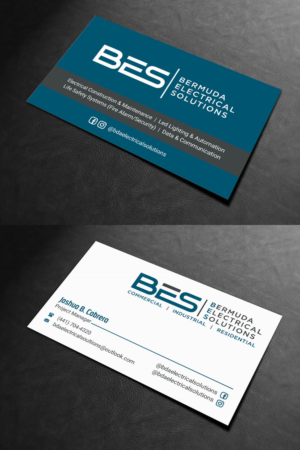 Business Card Design by INDIAN_Ashok for Bermuda Electrical Solutions  | Design: #23727105