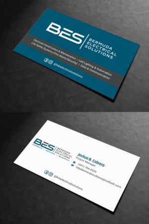 Business Card Design by INDIAN_Ashok for Bermuda Electrical Solutions  | Design: #23727107
