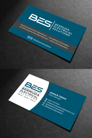 Business Card Design by INDIAN_Ashok for Bermuda Electrical Solutions  | Design: #23727110