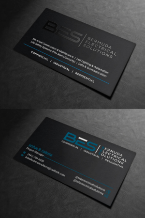 Business Card Design by INDIAN_Ashok for Bermuda Electrical Solutions  | Design: #23727123