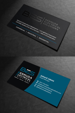 Business Card Design by INDIAN_Ashok for Bermuda Electrical Solutions  | Design: #23727126