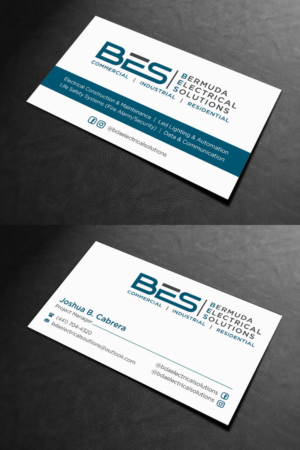 Business Card Design by INDIAN_Ashok for Bermuda Electrical Solutions  | Design: #23756443