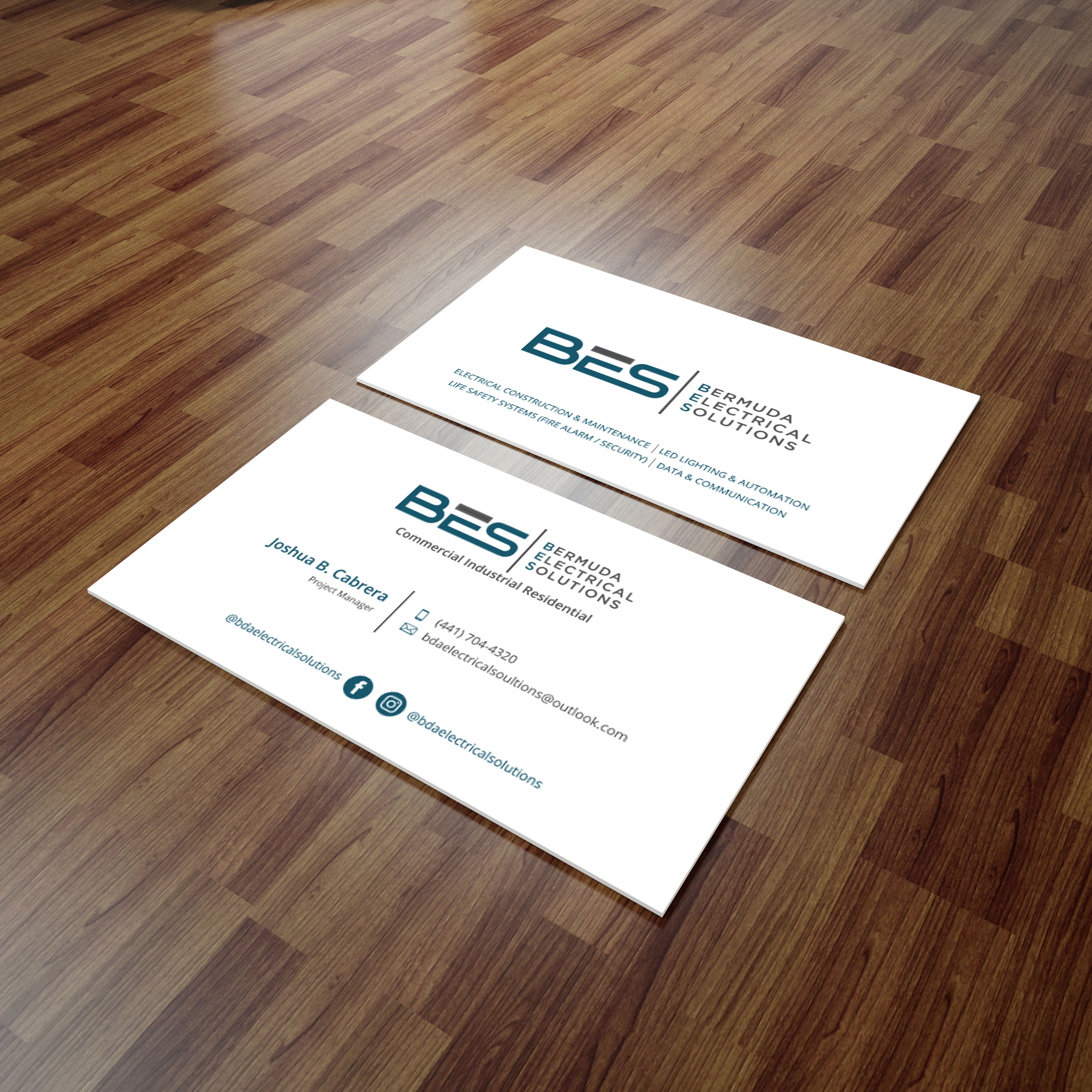 Business Card Design by Nafeesarts for Bermuda Electrical Solutions  | Design #23729554