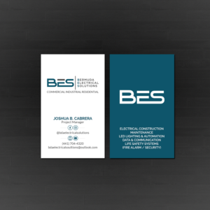 Business Card Design by Creations Box 2015 for Bermuda Electrical Solutions  | Design: #23732815
