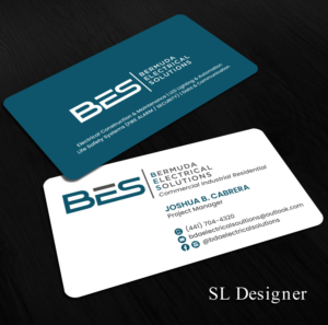 Bermuda Electrical Solutions  | Business Card Design by SL Designer