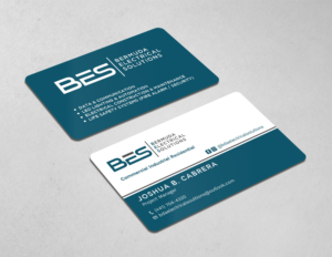 Business Card Design by Tripti Ranjan Gain for Bermuda Electrical Solutions  | Design: #23729825