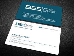 Business Card Design by Tripti Ranjan Gain for Bermuda Electrical Solutions  | Design: #23729826