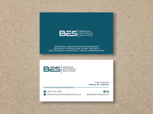 Business Card Design by Moumita_ for Bermuda Electrical Solutions  | Design: #23734162