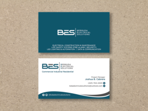 Business Card Design by Moumita_ for Bermuda Electrical Solutions  | Design: #23734163