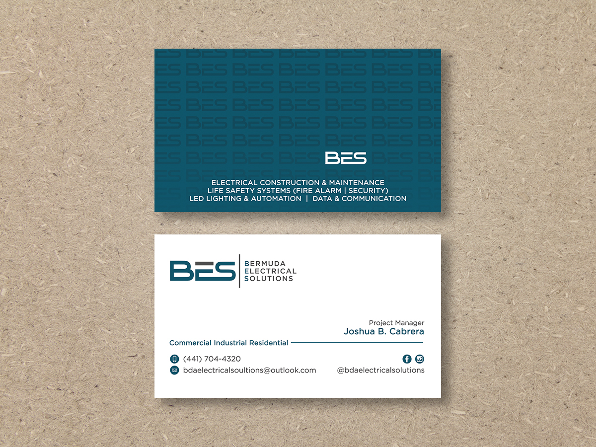 Business Card Design by Moumita_ for Bermuda Electrical Solutions  | Design #23734164