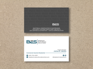 Business Card Design by Moumita_ for Bermuda Electrical Solutions  | Design: #23734171