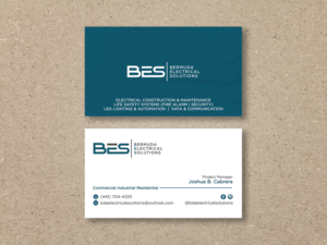 Business Card Design by Moumita_ for Bermuda Electrical Solutions  | Design: #23734177