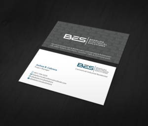 Business Card Design by MDesign for Bermuda Electrical Solutions  | Design: #23726640