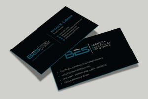 Business Card Design by Musa. A for Bermuda Electrical Solutions  | Design: #23755622