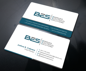 Business Card Design by Uttom 2 for Bermuda Electrical Solutions  | Design: #23731910