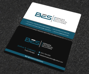 Business Card Design by Uttom 2 for Bermuda Electrical Solutions  | Design: #23735045