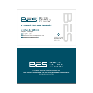 Business Card Design by GraphicSujit for Bermuda Electrical Solutions  | Design: #23735089