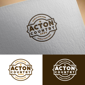 Acton Country Mobile Home Park | Logo Design by nzdesigners