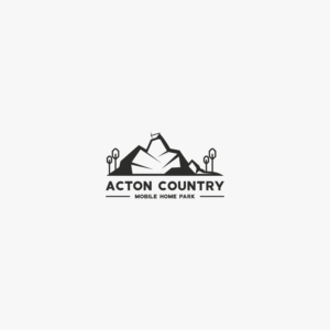 Acton Country Mobile Home Park | Logo Design by Rusty Circle