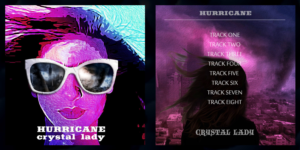 CD Cover artwork for The American Rock Band "Crystal Lady" | CD-Cover-Design von edge design