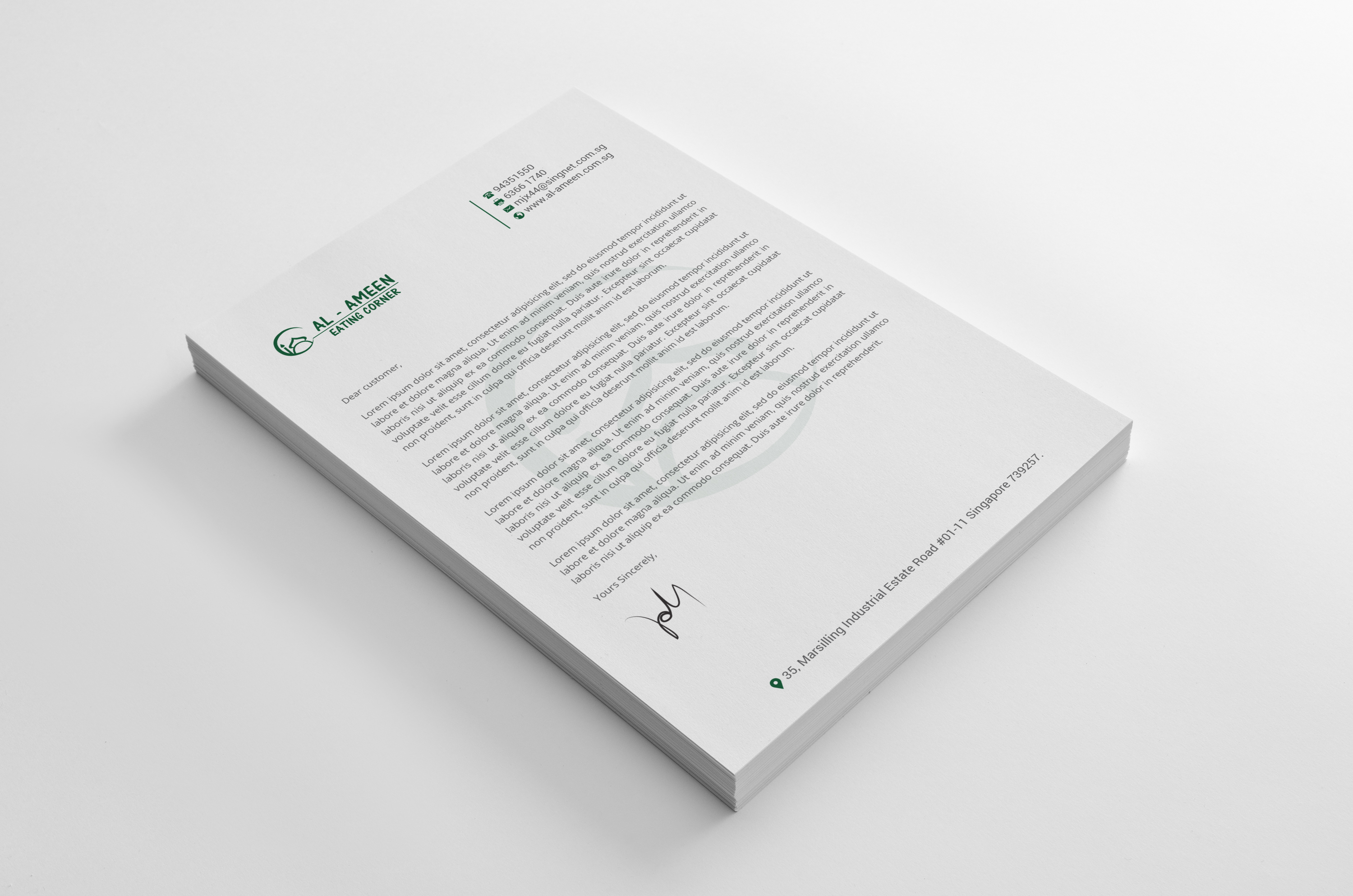 Stationery Design by R.design for this project | Design #23737452