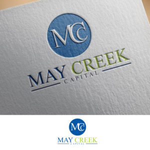 May Creek Capital.  May Creek (two words).  Logo should have larger font for "May Creek" and smaller for "Capital". | Logo Design by Jet-D