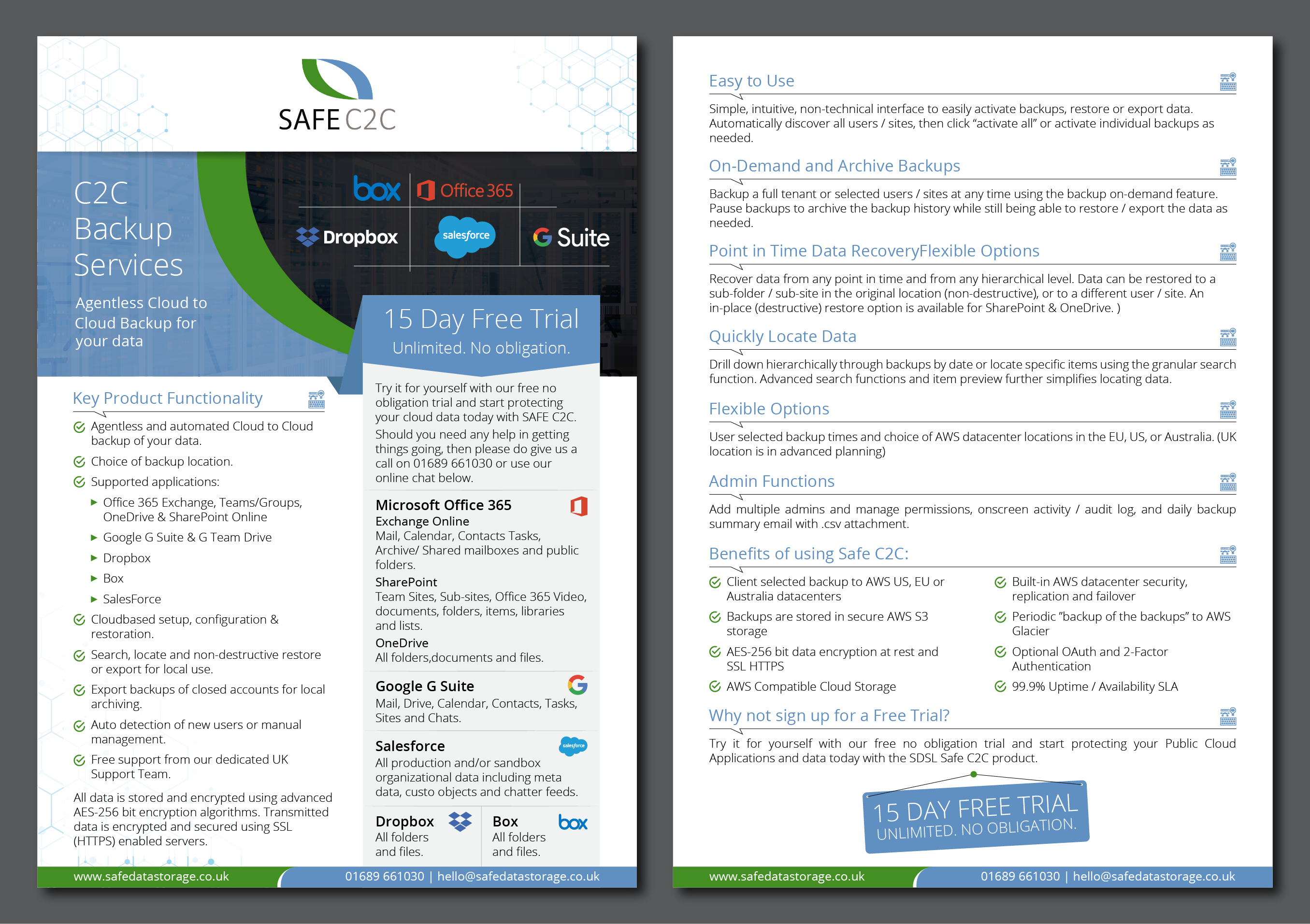 Flyer-Design von Titan Solbiz für Safe Data Storage Ltd | Design #23747110