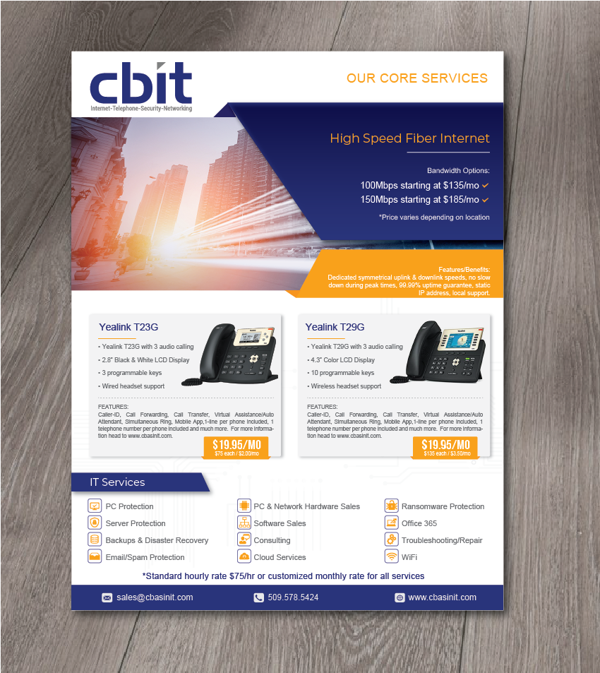 Brochure Design by alex989 for this project | Design #23744045