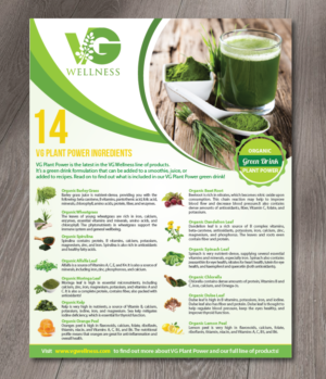 Flyer Design by alex989 for VG Wellness LLC | Design: #23764048